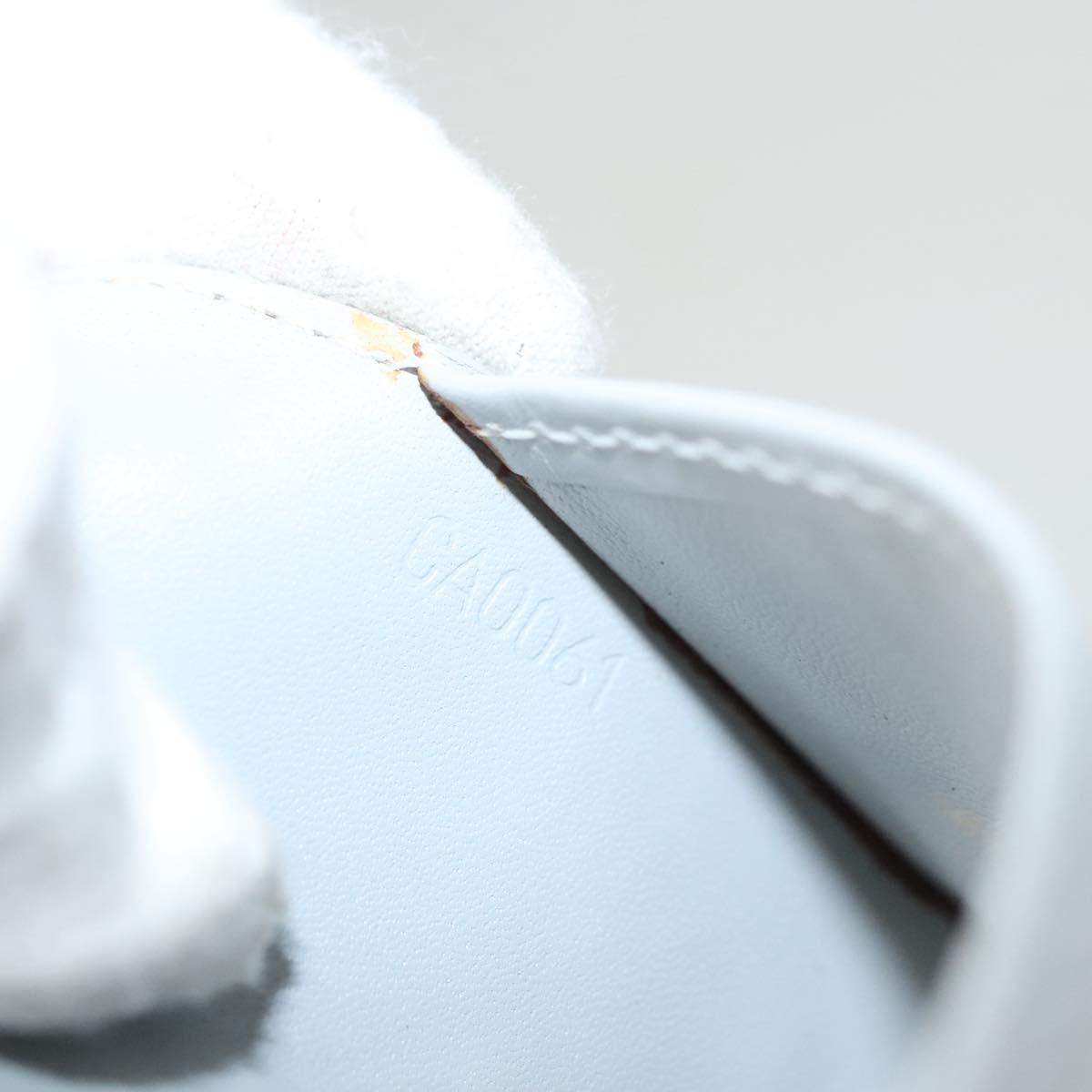 LOUIS VUITTON Vernis Agenda PM Day Planner Cover Gris R21001 LV Auth 126689