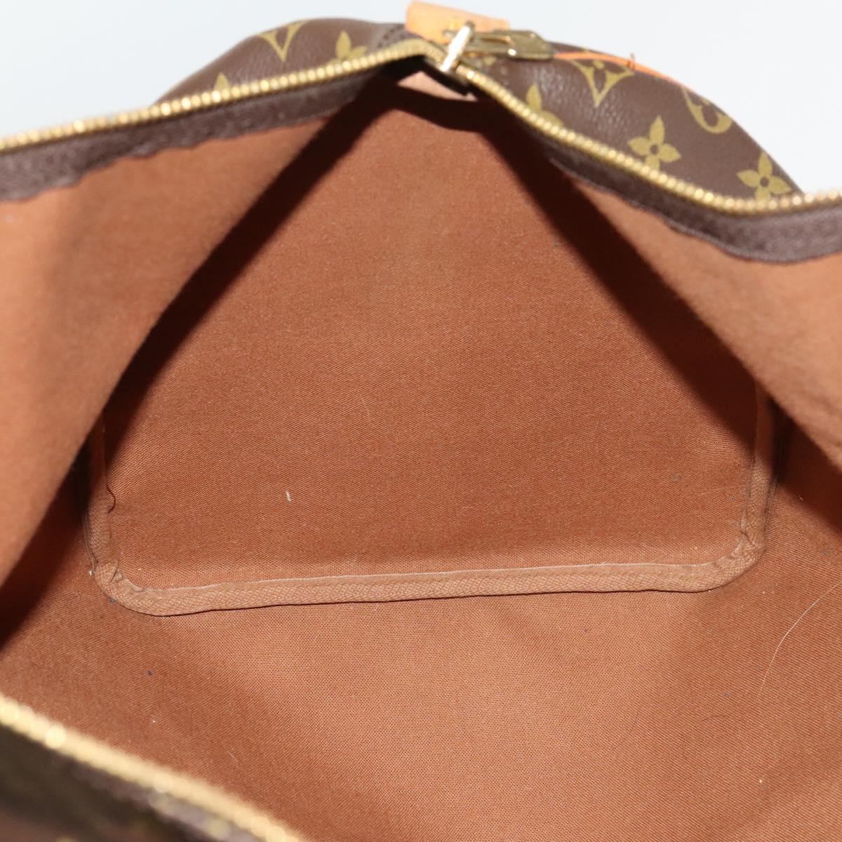 LOUIS VUITTON Monogram Keepall 55 Boston Bag M41424 LV Auth 126716