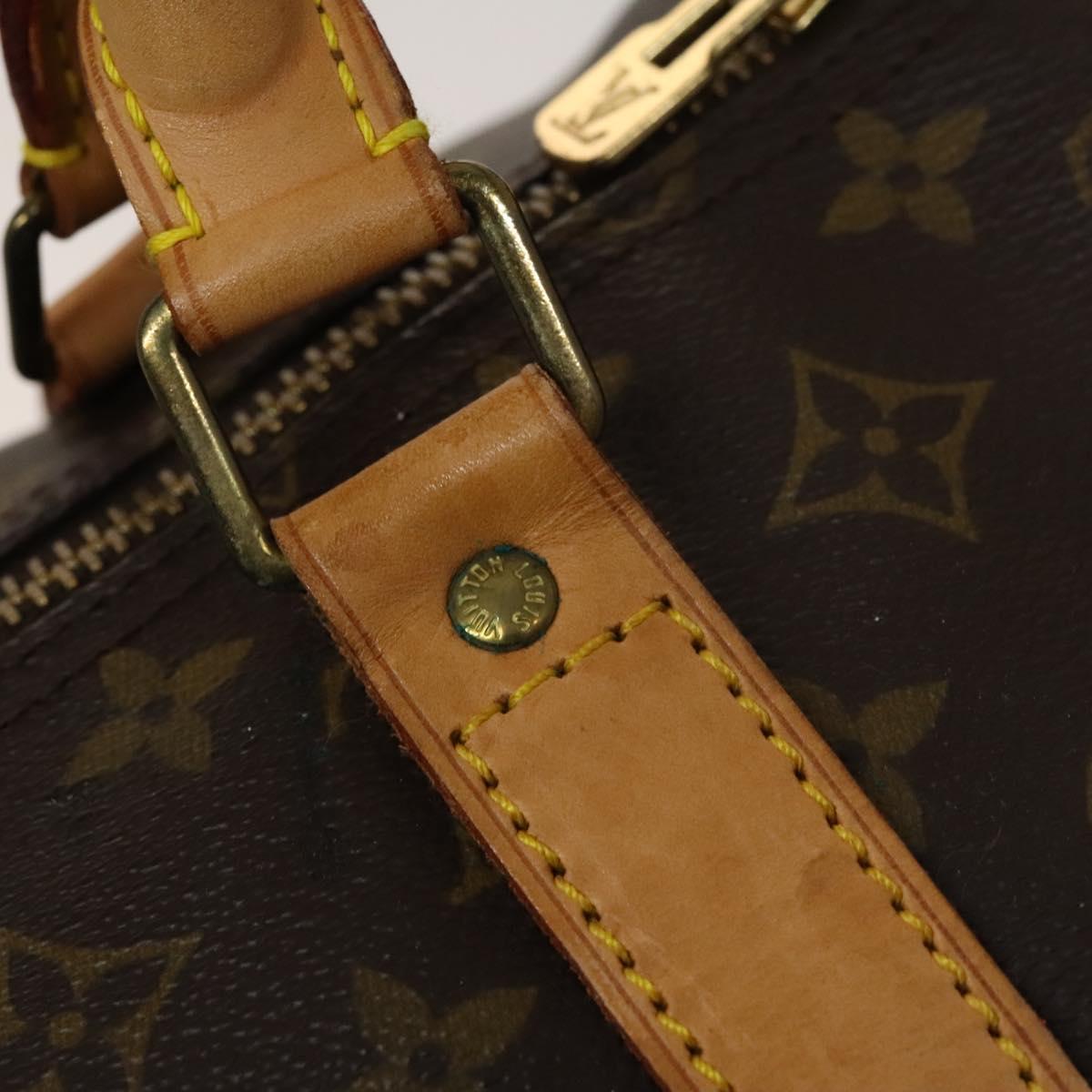 LOUIS VUITTON Monogram Keepall Bandouliere 60 Boston Bag M41412 LV Auth 126773