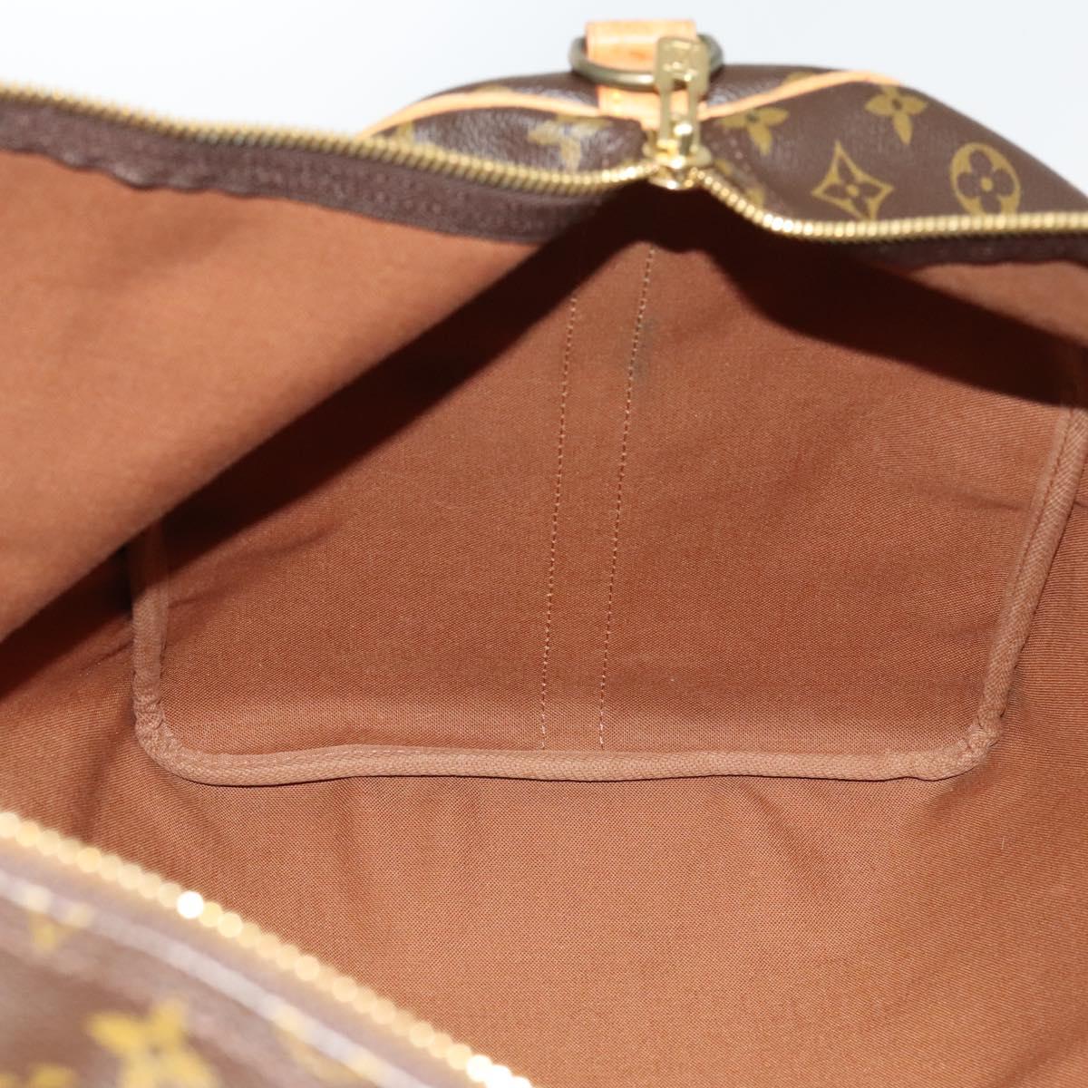 LOUIS VUITTON Monogram Keepall Bandouliere 60 Boston Bag M41412 LV Auth 126773