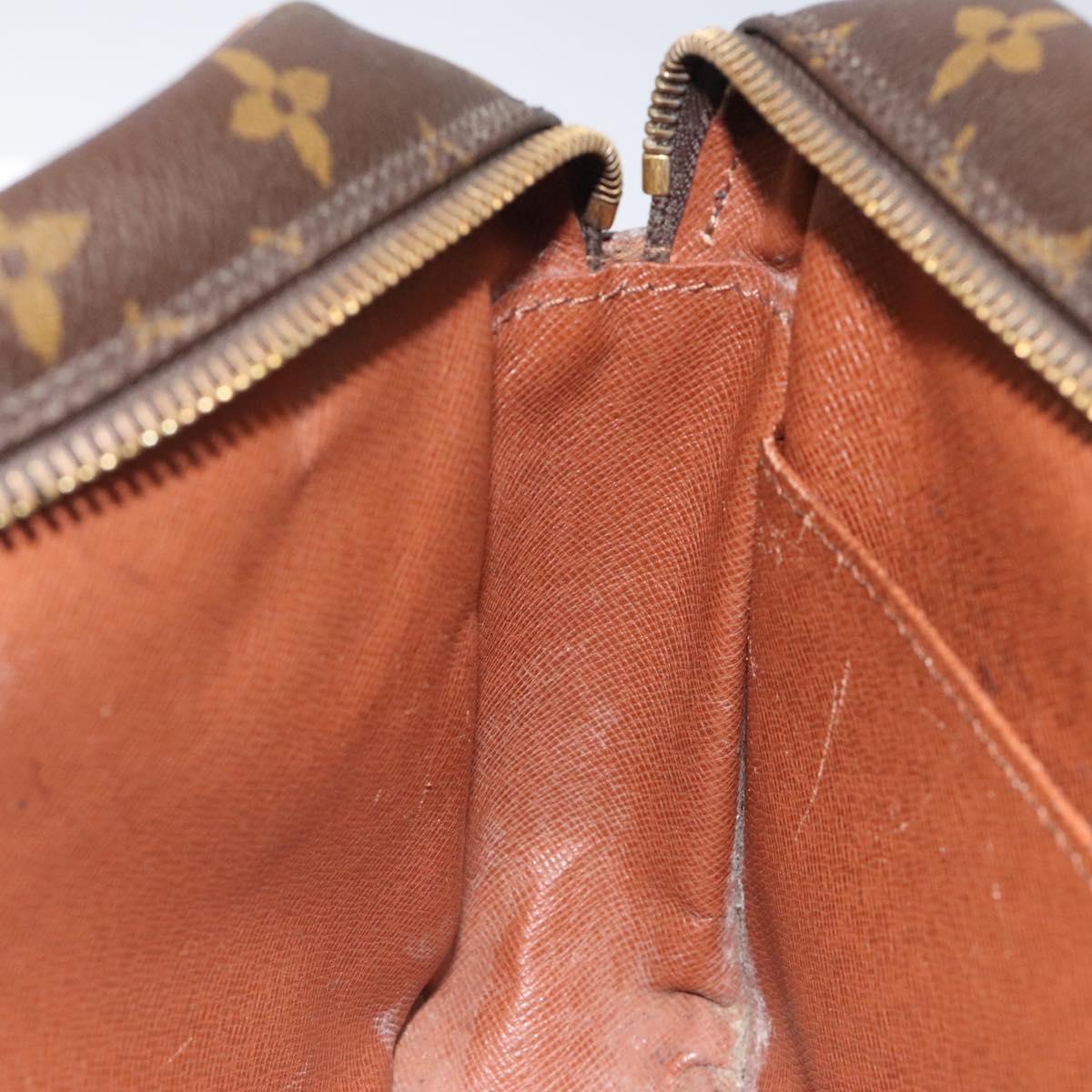 LOUIS VUITTON Monogram Compiegne 28 Clutch Bag M51845 LV Auth 126832