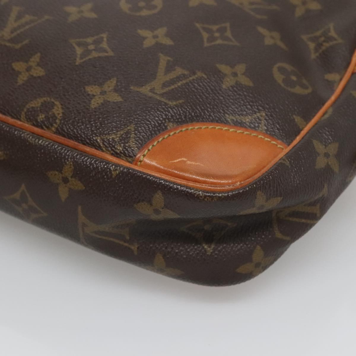 LOUIS VUITTON Monogram Compiegne 28 Clutch Bag M51845 LV Auth 126878