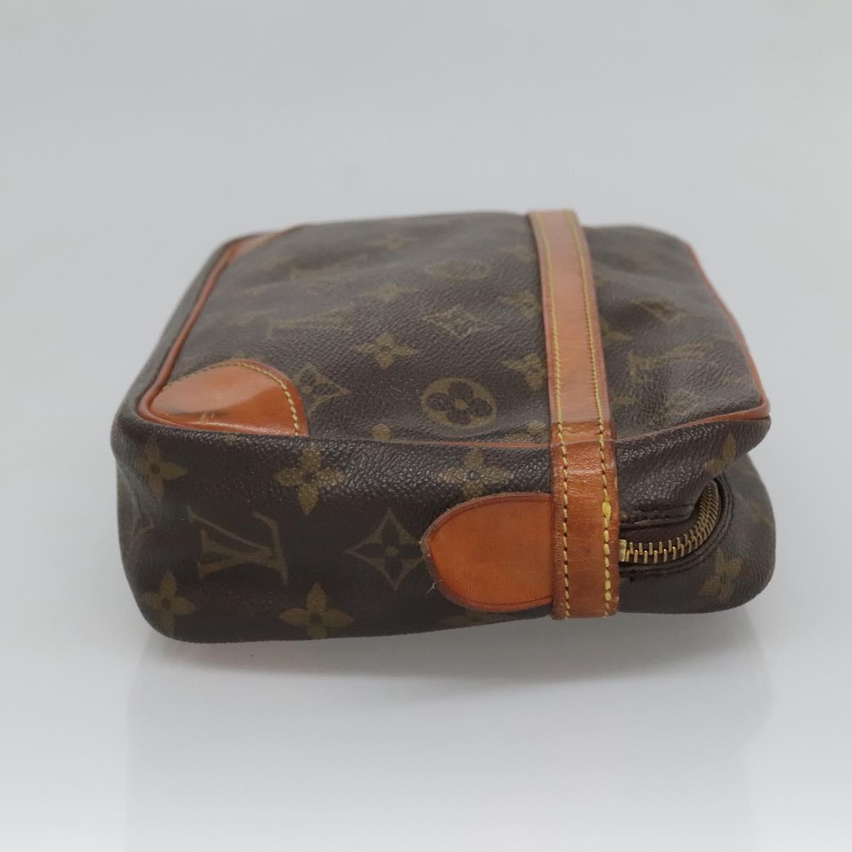 LOUIS VUITTON Monogram Compiegne 28 Clutch Bag M51845 LV Auth 126878