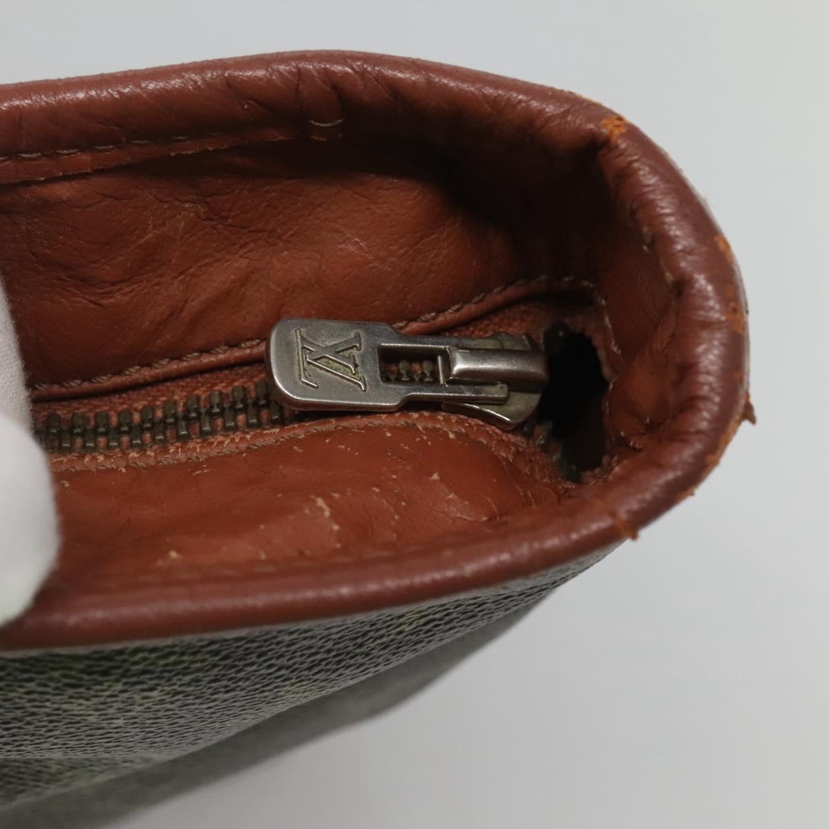 LOUIS VUITTON Monogram Sac Weekend PM Hand Bag Vintage M42425 LV Auth 127001