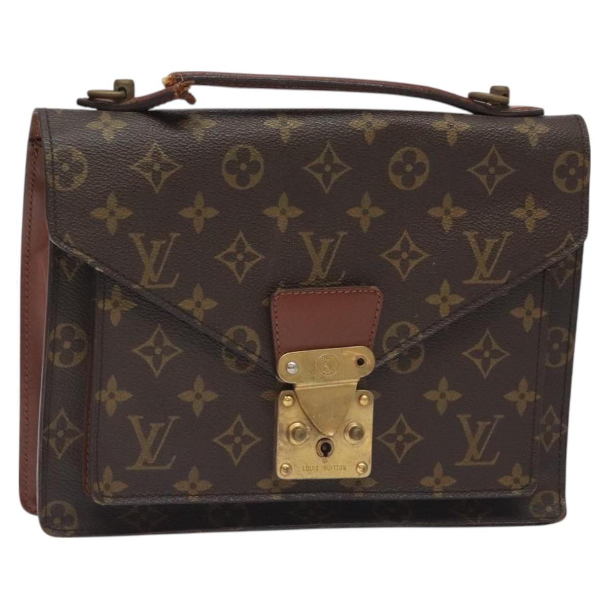 LOUIS VUITTON Monogram Monceau 26 Shoulder Bag M51187 LV Auth 127003