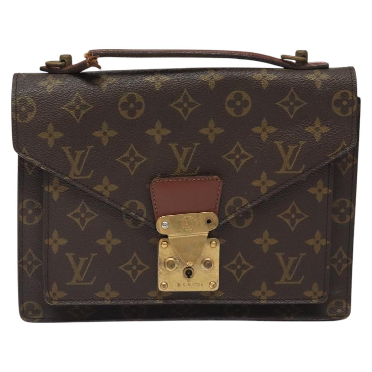 LOUIS VUITTON Monogram Monceau 26 Shoulder Bag M51187 LV Auth 127003