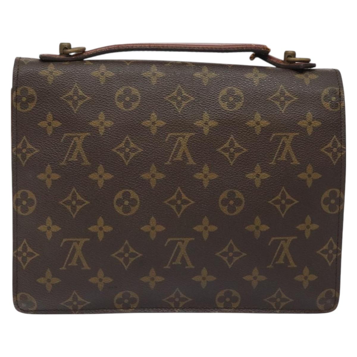 LOUIS VUITTON Monogram Monceau 26 Shoulder Bag M51187 LV Auth 127003