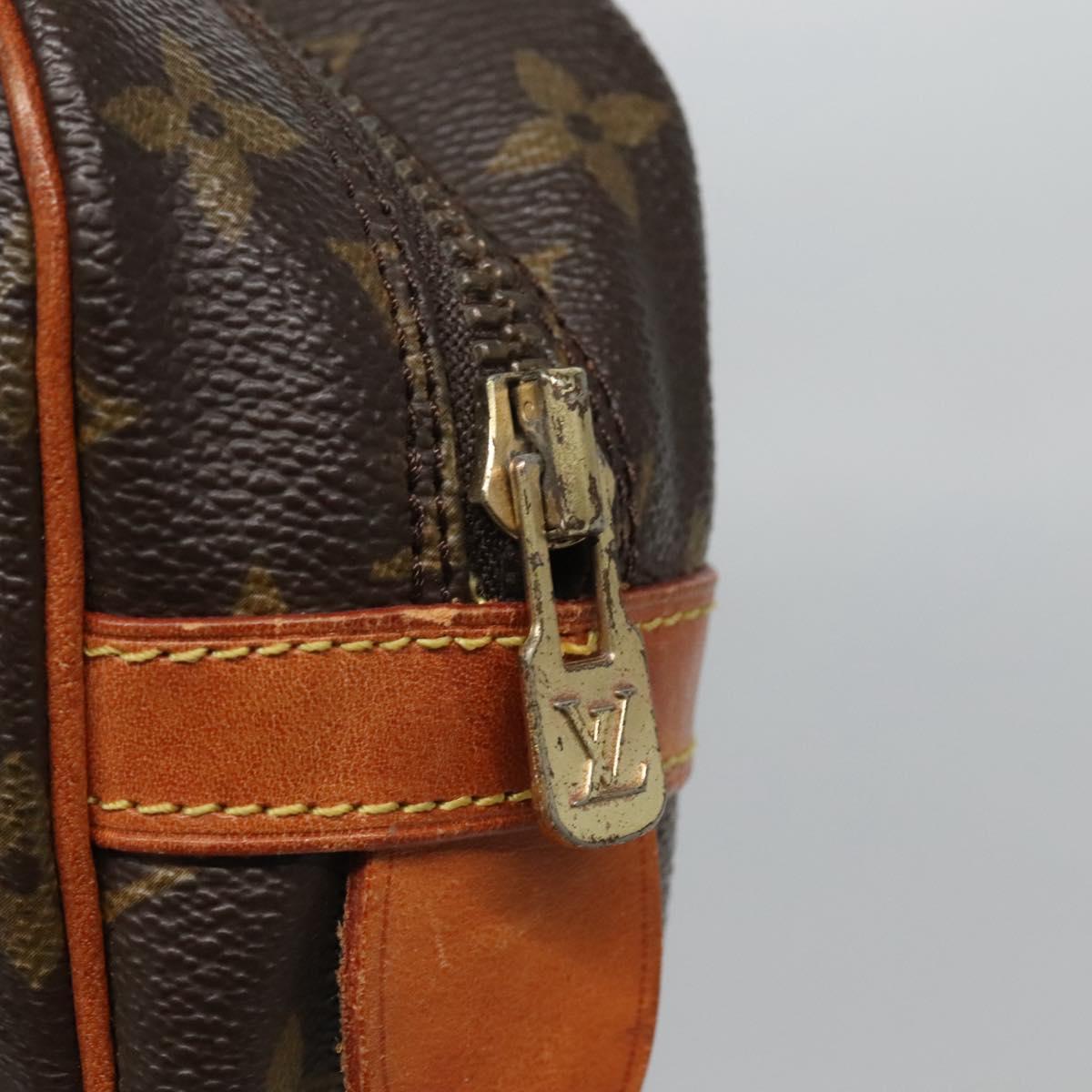 LOUIS VUITTON Monogram Compiegne 28 Clutch Bag M51845 LV Auth 127055