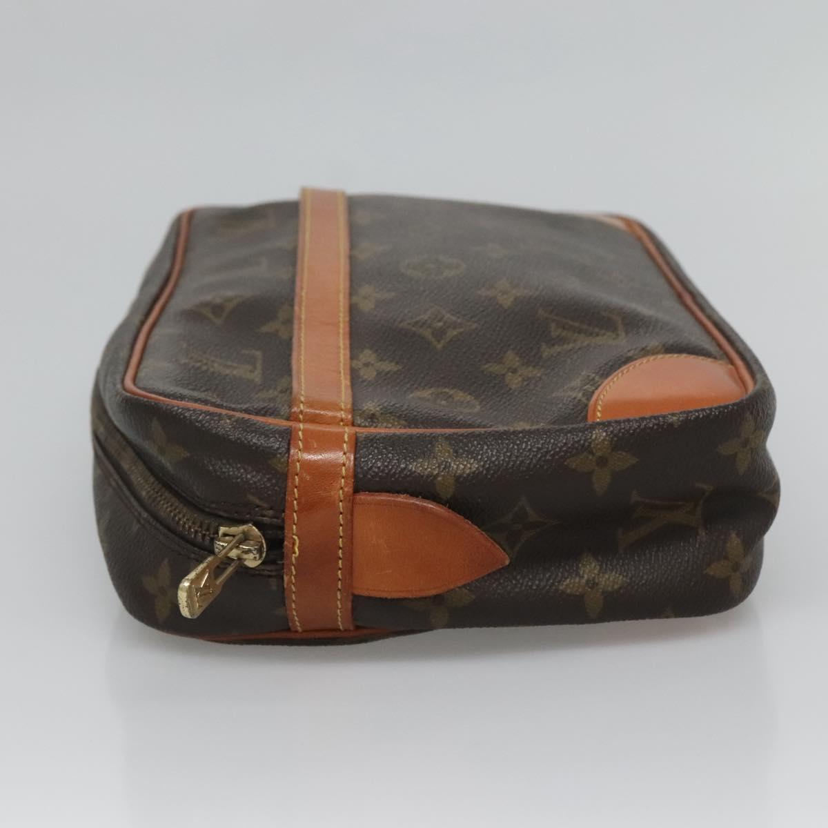 LOUIS VUITTON Monogram Compiegne 28 Clutch Bag M51845 LV Auth 127055