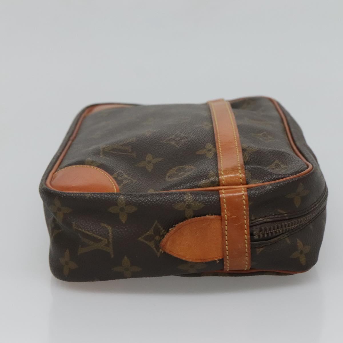 LOUIS VUITTON Monogram Compiegne 28 Clutch Bag M51845 LV Auth 127055