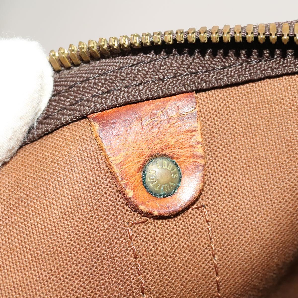 LOUIS VUITTON Monogram Keepall 45 Boston Bag M41428 LV Auth 127056