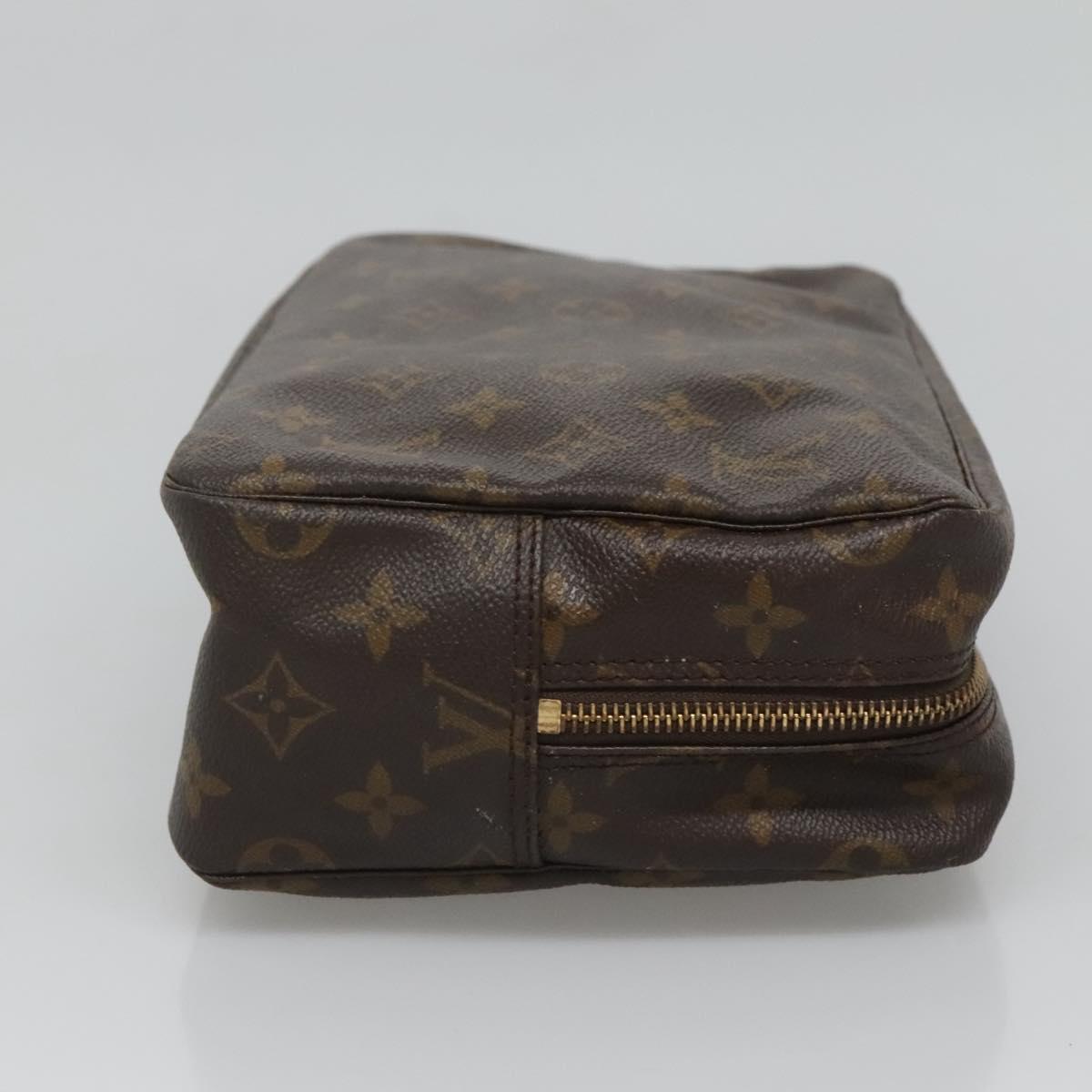 LOUIS VUITTON Monogram Trousse Toilette 28 Clutch Bag M47522 LV Auth 127102