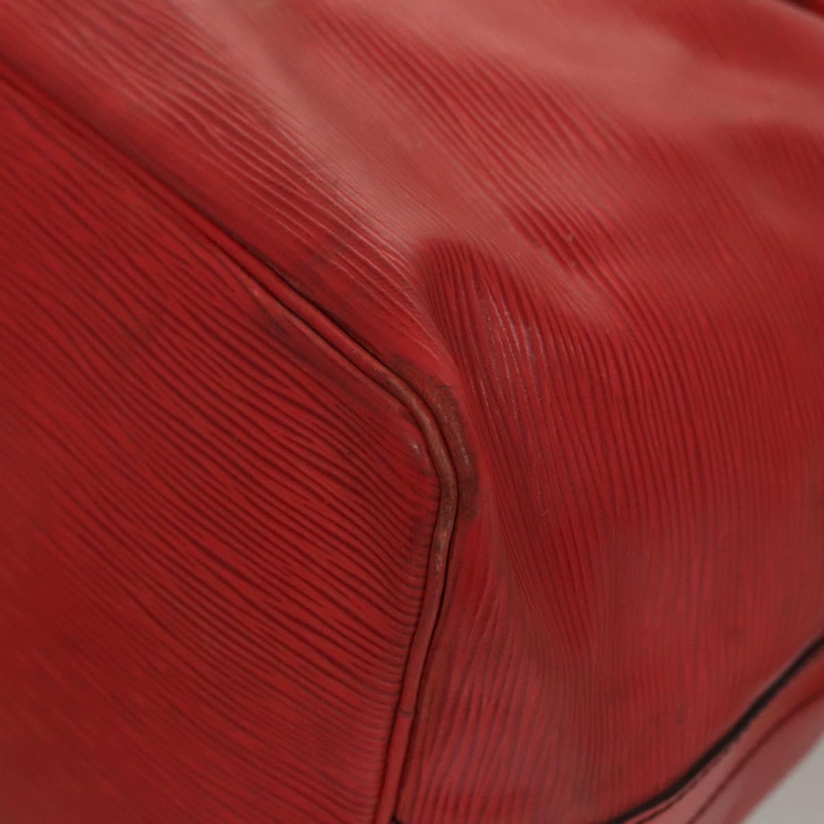 LOUIS VUITTON Epi Petit Noe Shoulder Bag Red M44107 LV Auth 127112