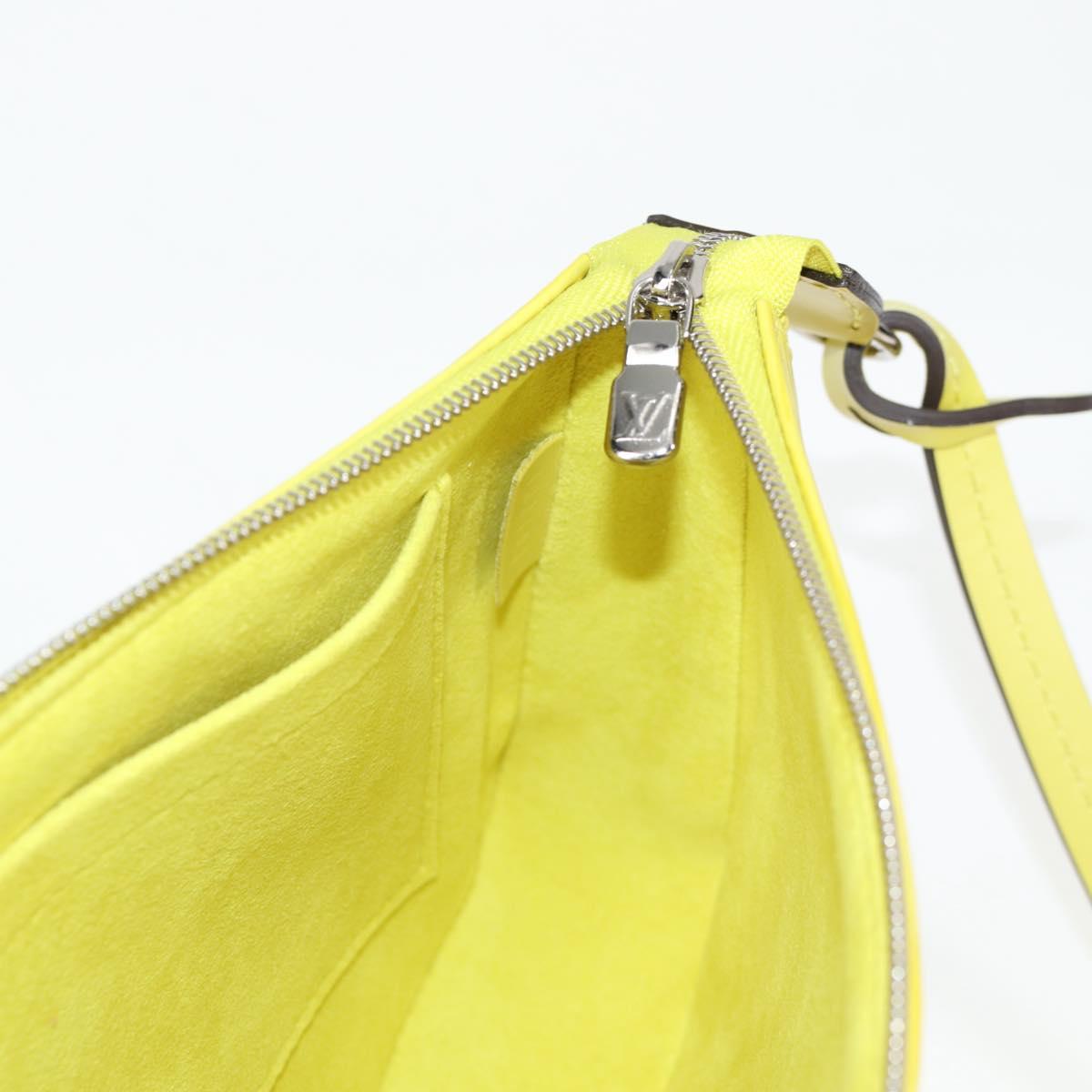 LOUIS VUITTON Epi Pochette Accessoires Pouch Pistachian M40975 LV Auth 127164V