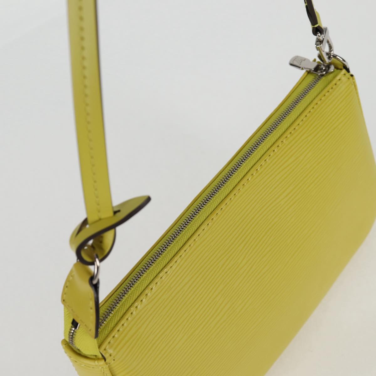 LOUIS VUITTON Epi Pochette Accessoires Pouch Pistachian M40975 LV Auth 127164V