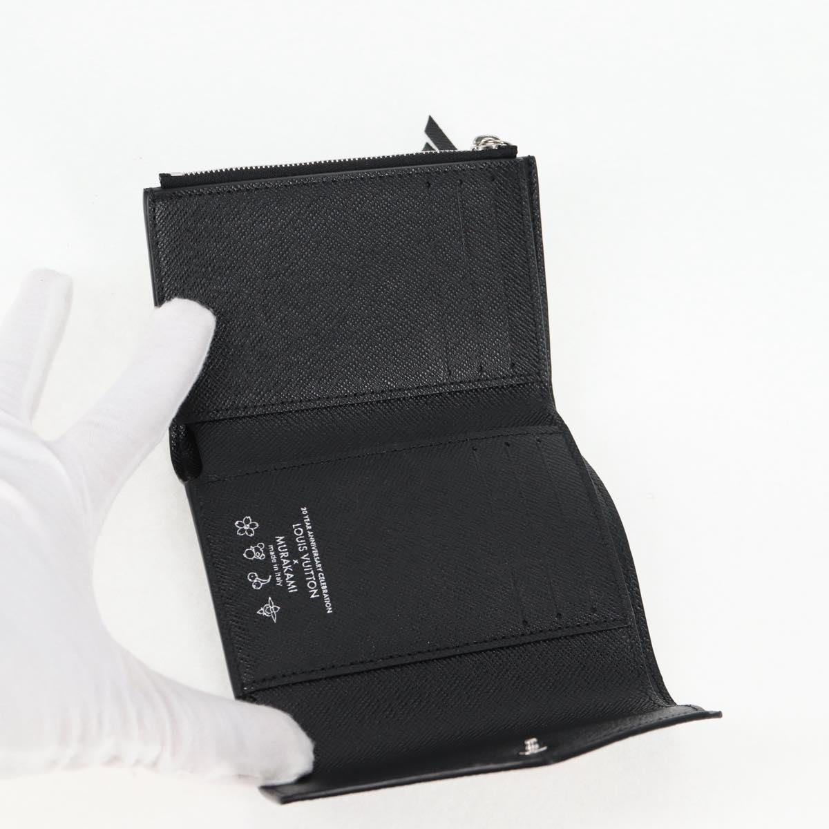 LOUIS VUITTON Multicolor Portefeuille Victorine Wallet M14163 LV Auth 127184SM