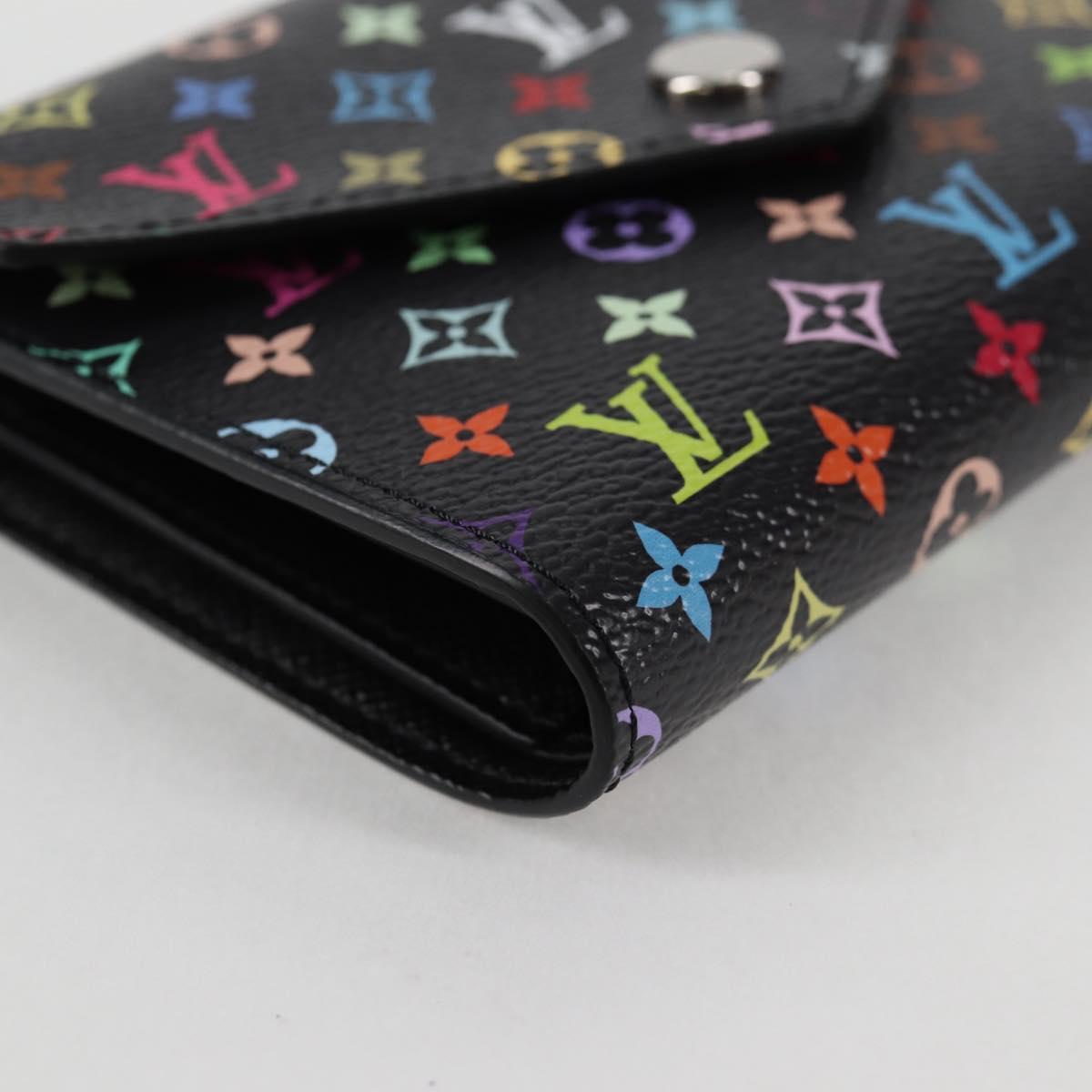 LOUIS VUITTON Multicolor Portefeuille Victorine Wallet M14163 LV Auth 127184SM