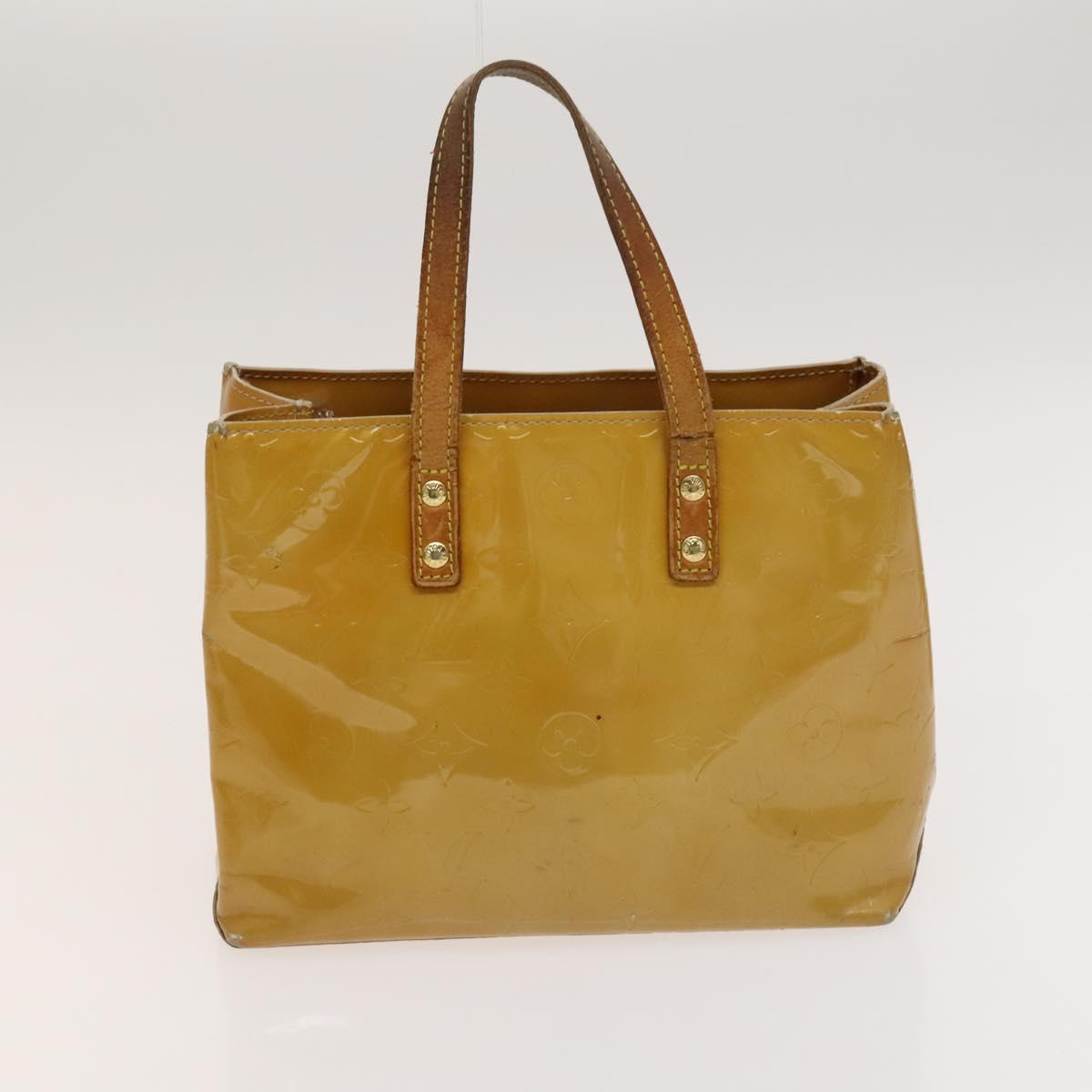 LOUIS VUITTON Taiga Vernis Shoulder Bag 2Set Beige Gray LV Auth 127248