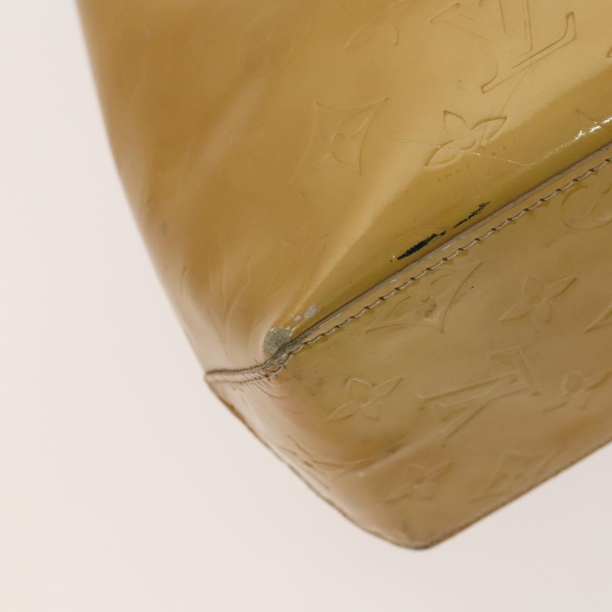 LOUIS VUITTON Taiga Vernis Shoulder Bag 2Set Beige Gray LV Auth 127248