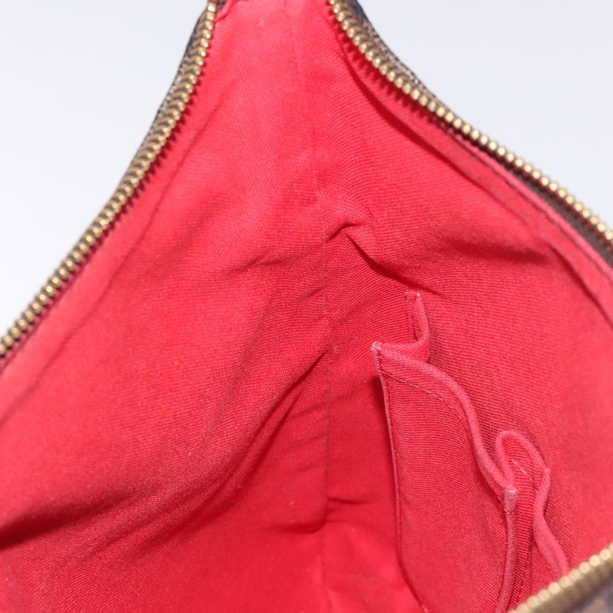 LOUIS VUITTON Damier Ebene Bloomsbury GM Shoulder Bag N42250 LV Auth 127290