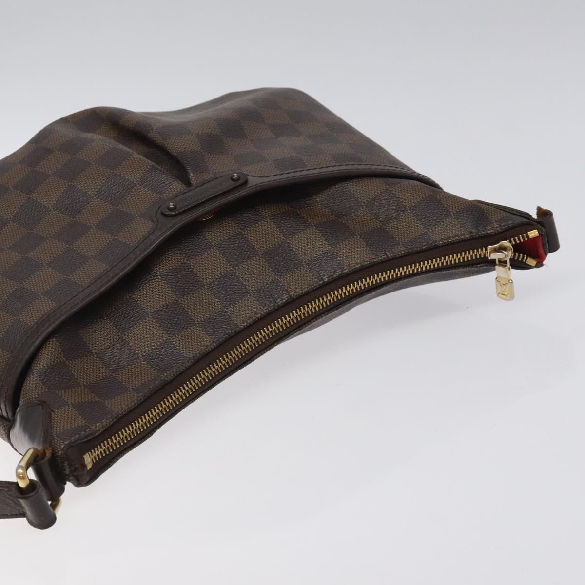 LOUIS VUITTON Damier Ebene Bloomsbury GM Shoulder Bag N42250 LV Auth 127290