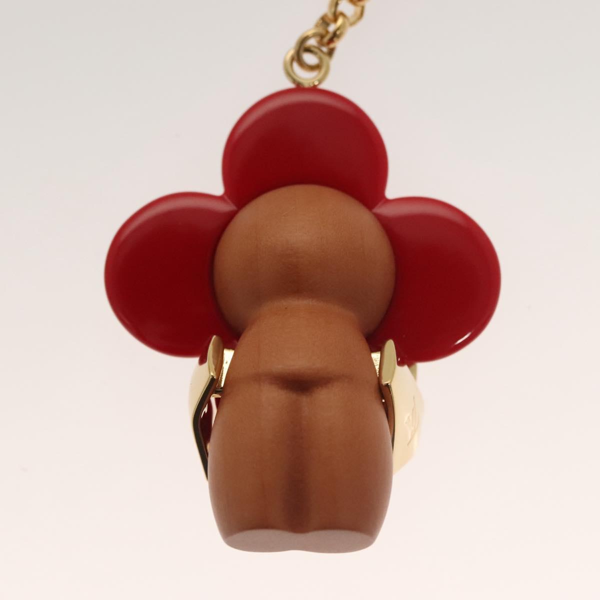 LOUIS VUITTON Monogram Vivienne Amour Charm Red M02349 LV Auth 127325M