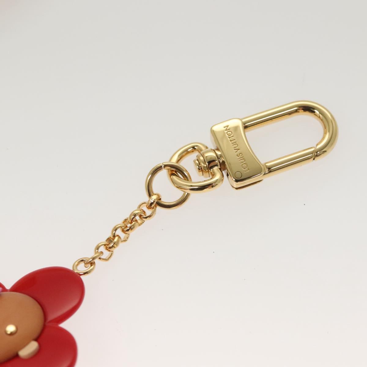 LOUIS VUITTON Monogram Vivienne Amour Charm Red M02349 LV Auth 127325M