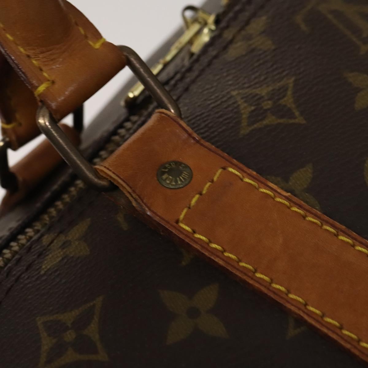 LOUIS VUITTON Monogram Keepall 60 Boston Bag M41422 LV Auth 127361