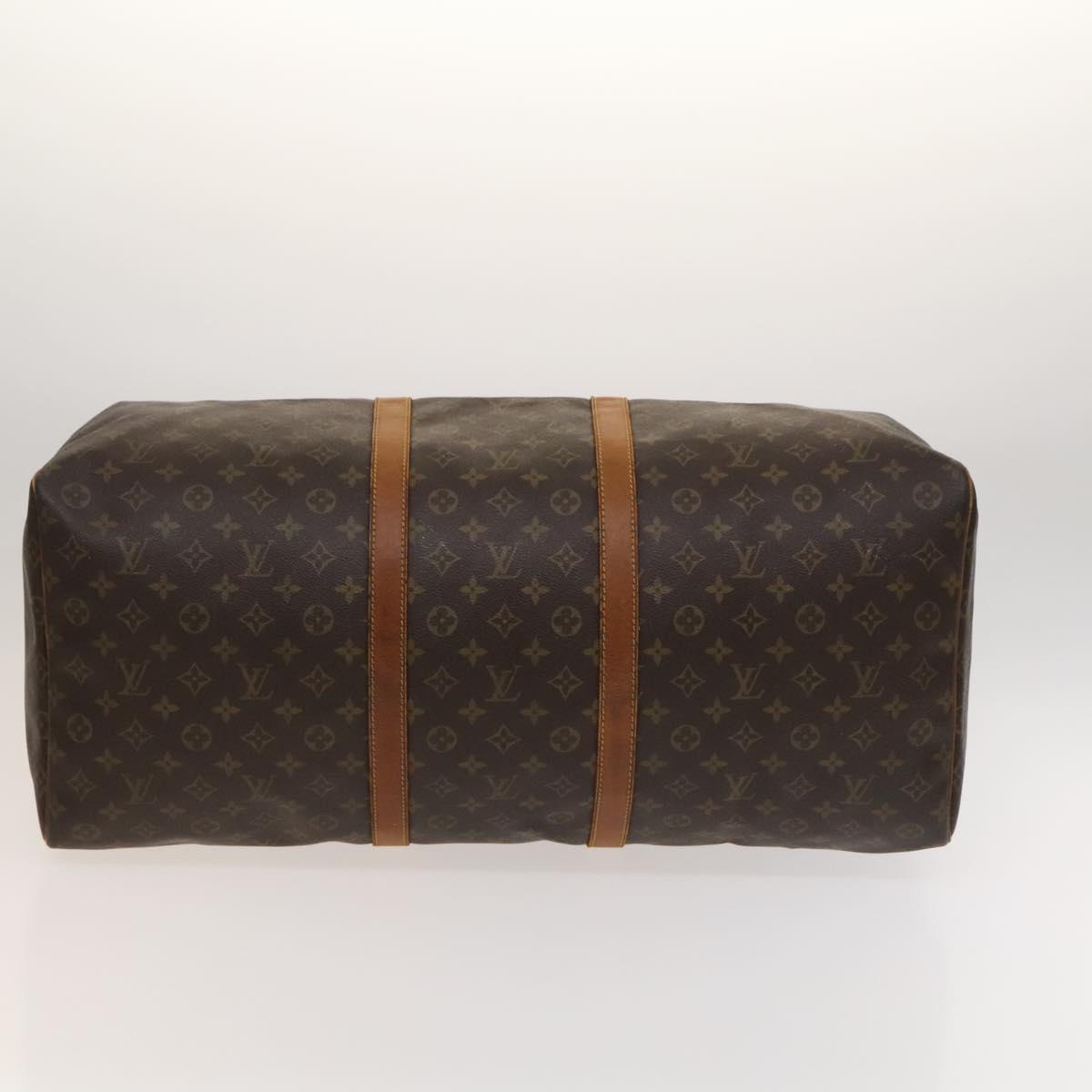 LOUIS VUITTON Monogram Keepall 60 Boston Bag M41422 LV Auth 127361
