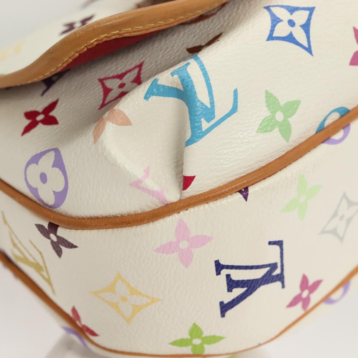 LOUIS VUITTON Monogram Multicolor Patty Shoulder Bag White M40305 Auth 127416SAV