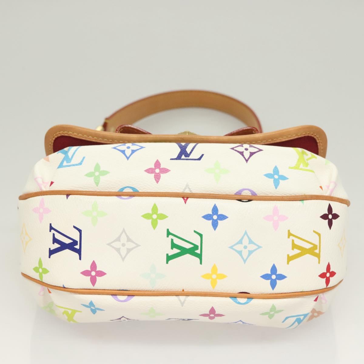 LOUIS VUITTON Monogram Multicolor Patty Shoulder Bag White M40305 Auth 127416SAV