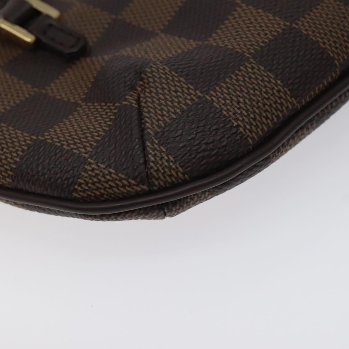 LOUIS VUITTON Damier Ebene Manosque GM Accessory Pouch N51120 LV Auth 127420