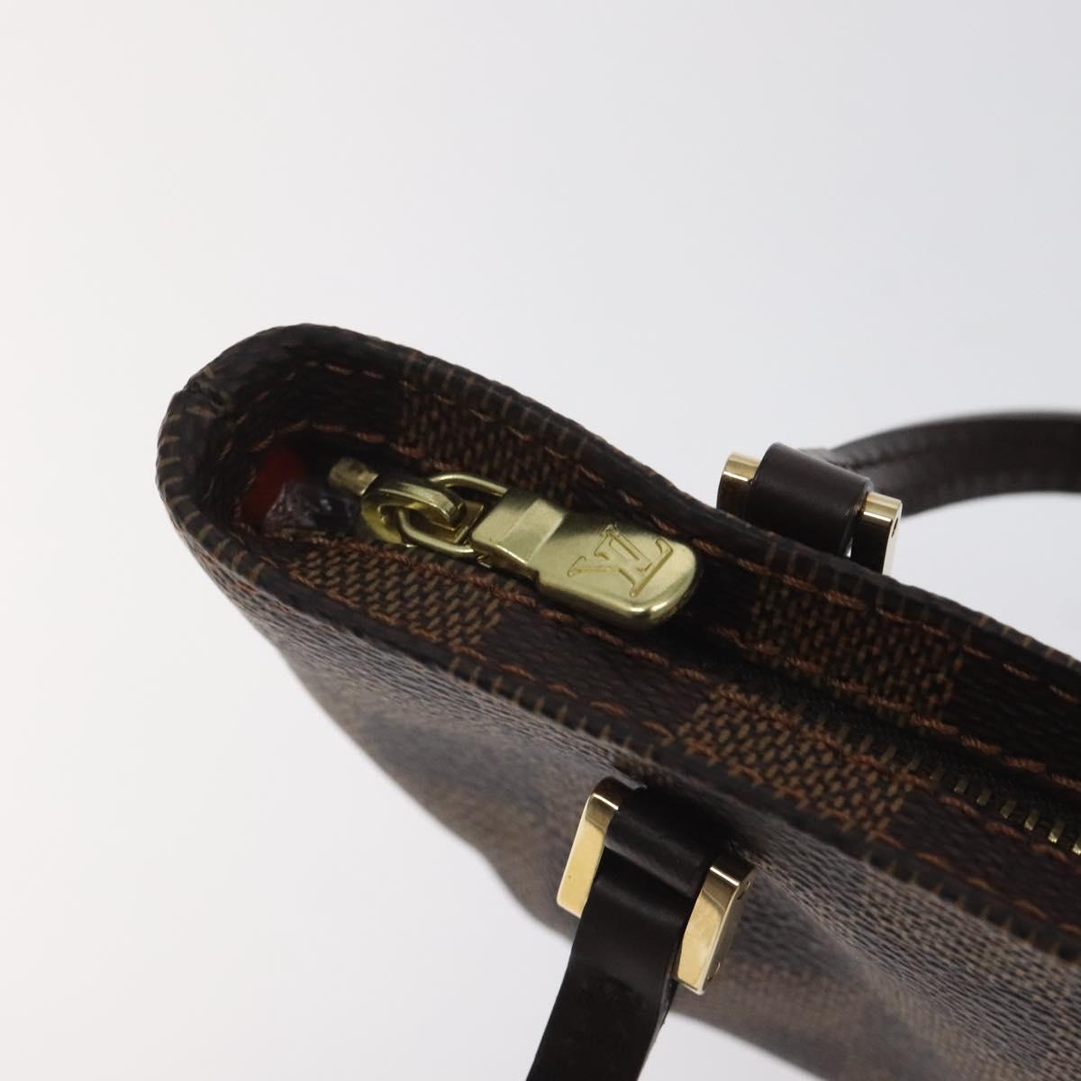 LOUIS VUITTON Damier Ebene Manosque GM Accessory Pouch N51120 LV Auth 127420