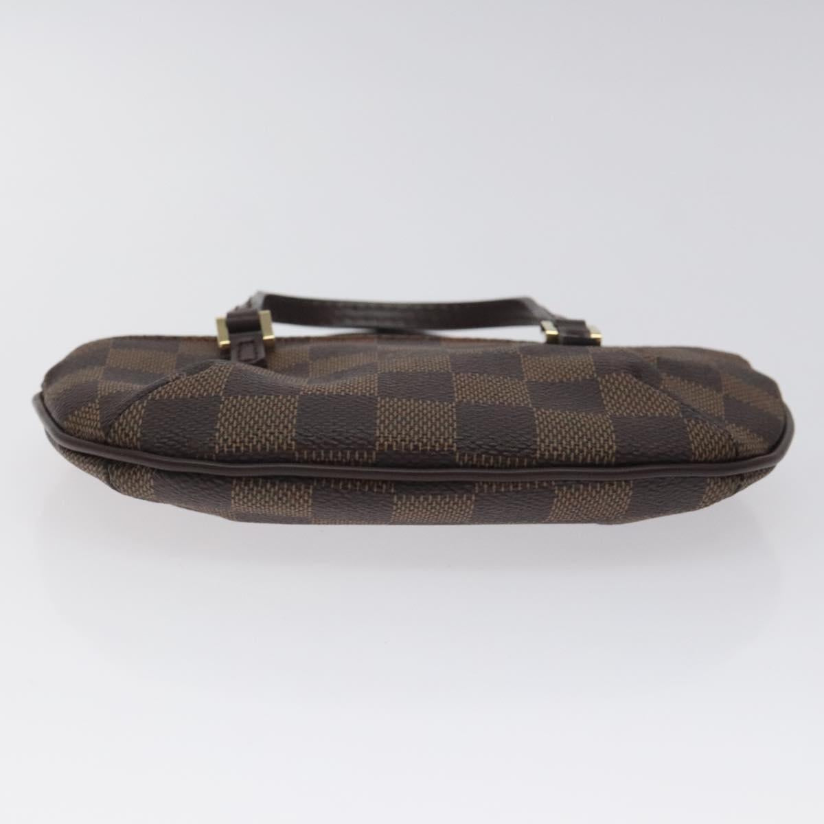 LOUIS VUITTON Damier Ebene Manosque GM Accessory Pouch N51120 LV Auth 127420
