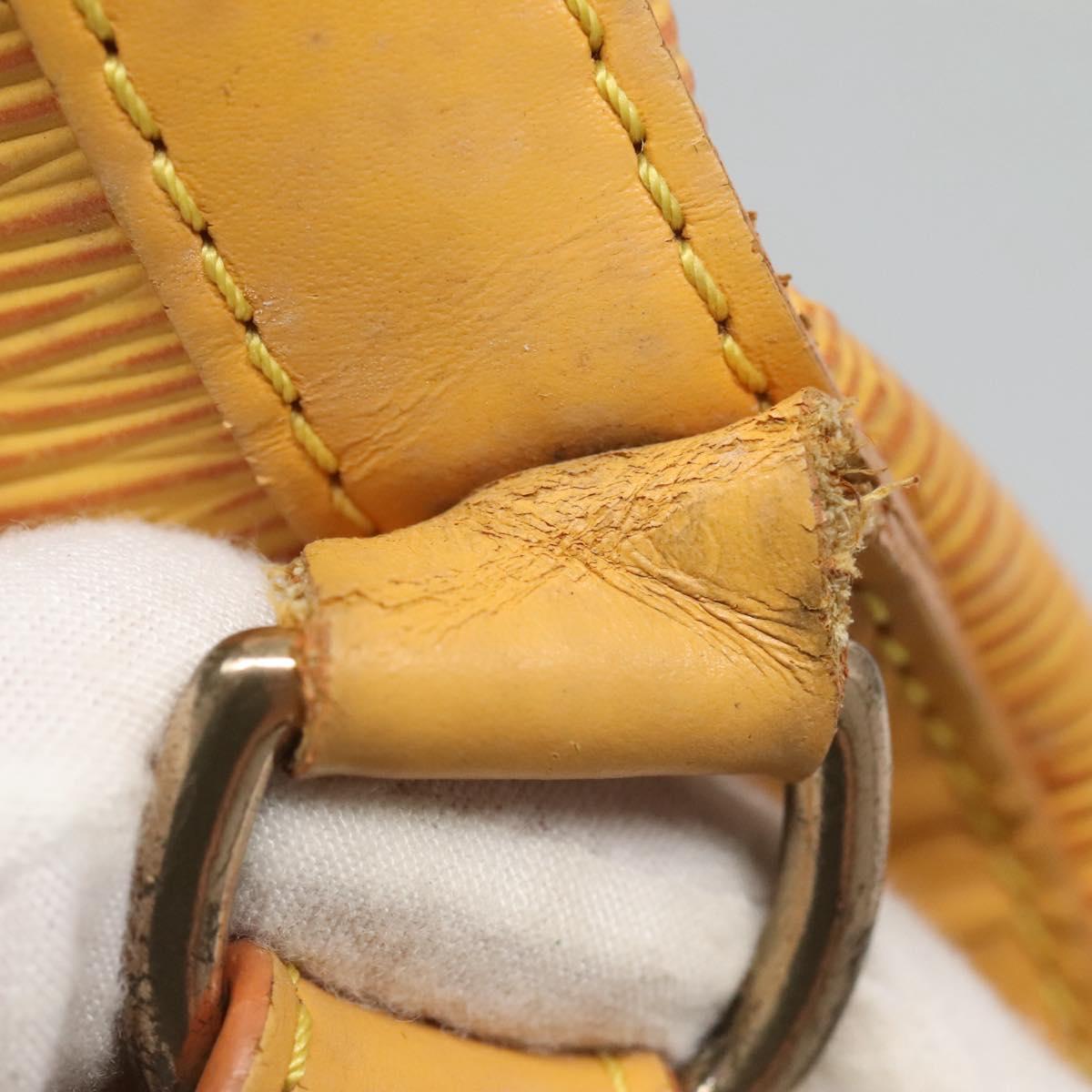 LOUIS VUITTON Epi Noe Shoulder Bag Tassili Yellow M44009 LV Auth 127436