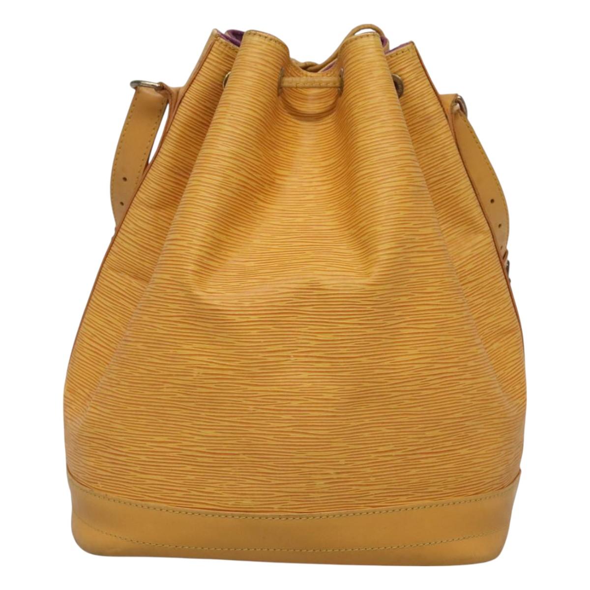 LOUIS VUITTON Epi Noe Shoulder Bag Tassili Yellow M44009 LV Auth 127436