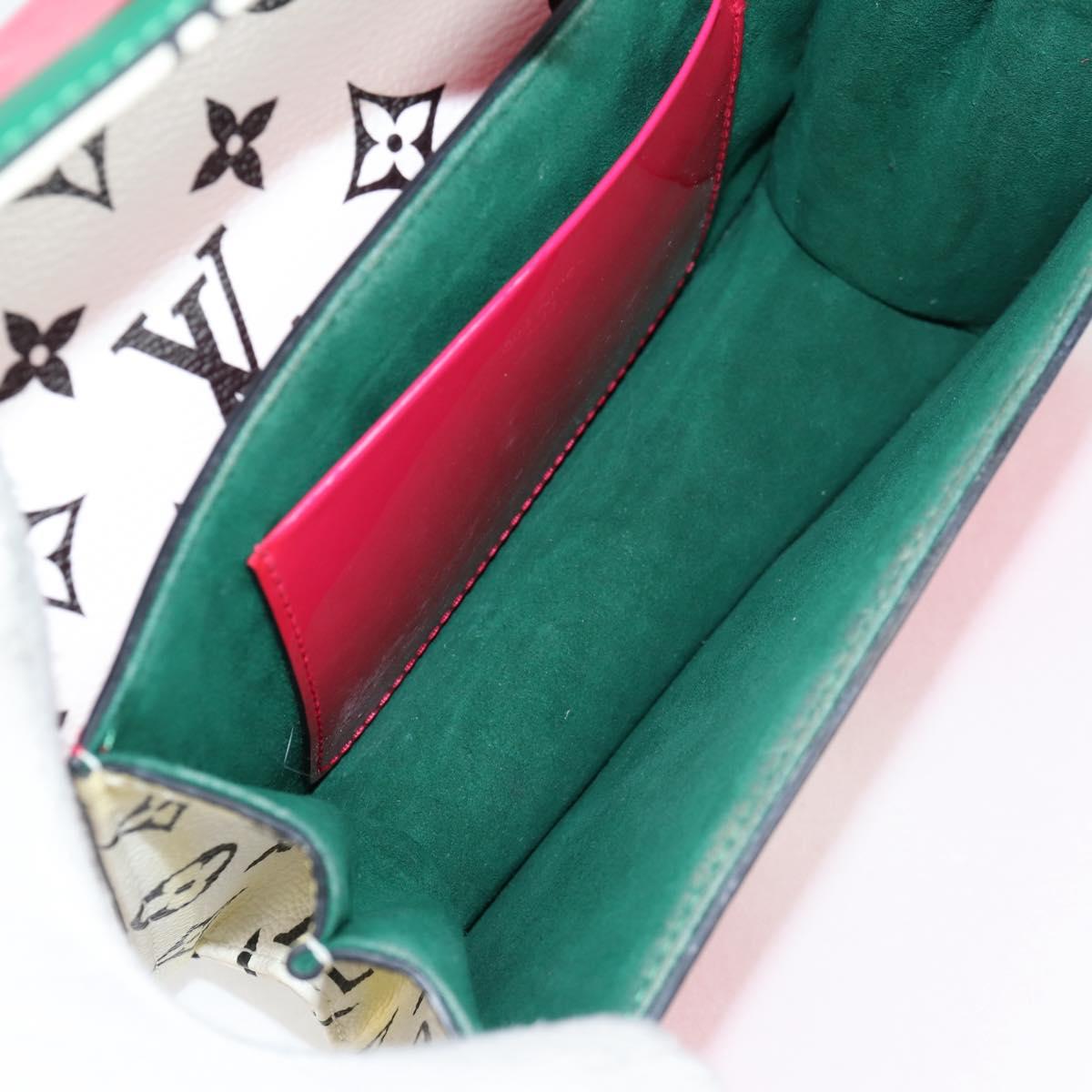 LOUIS VUITTON Vernis Winewood PM Shoulder Bag Rose Pop M90443 LV Auth 127441M