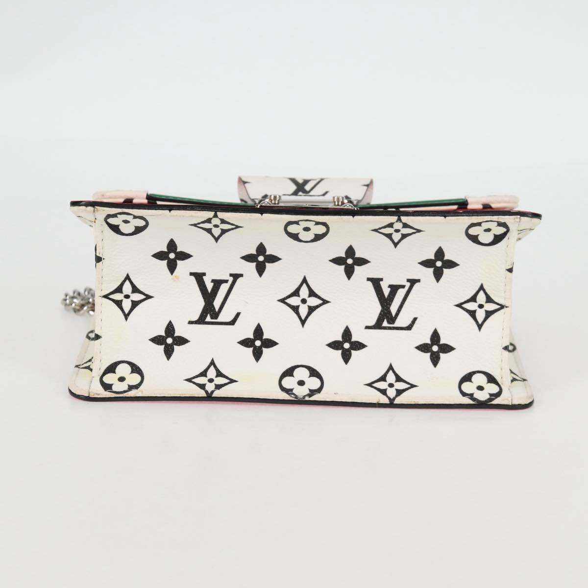 LOUIS VUITTON Vernis Winewood PM Shoulder Bag Rose Pop M90443 LV Auth 127441M