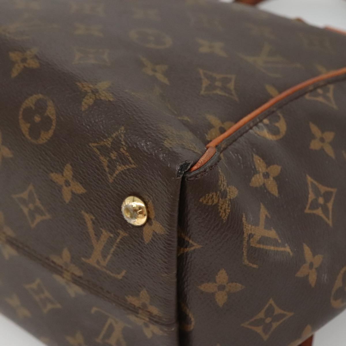 LOUIS VUITTON Monogram Tournel PM Hand Bag 2way M44026 LV Auth 127457