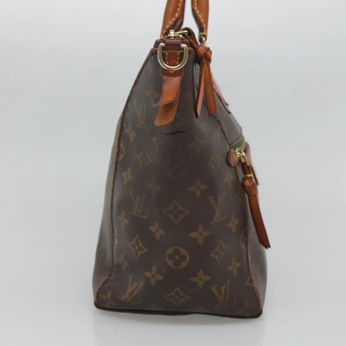 LOUIS VUITTON Monogram Tournel PM Hand Bag 2way M44026 LV Auth 127457