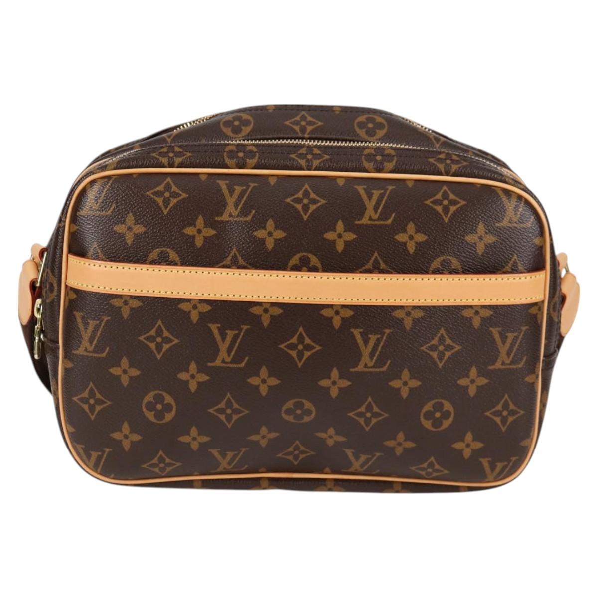 LOUIS VUITTON Monogram Reporter PM Shoulder Bag M45254 LV Auth 127582SV