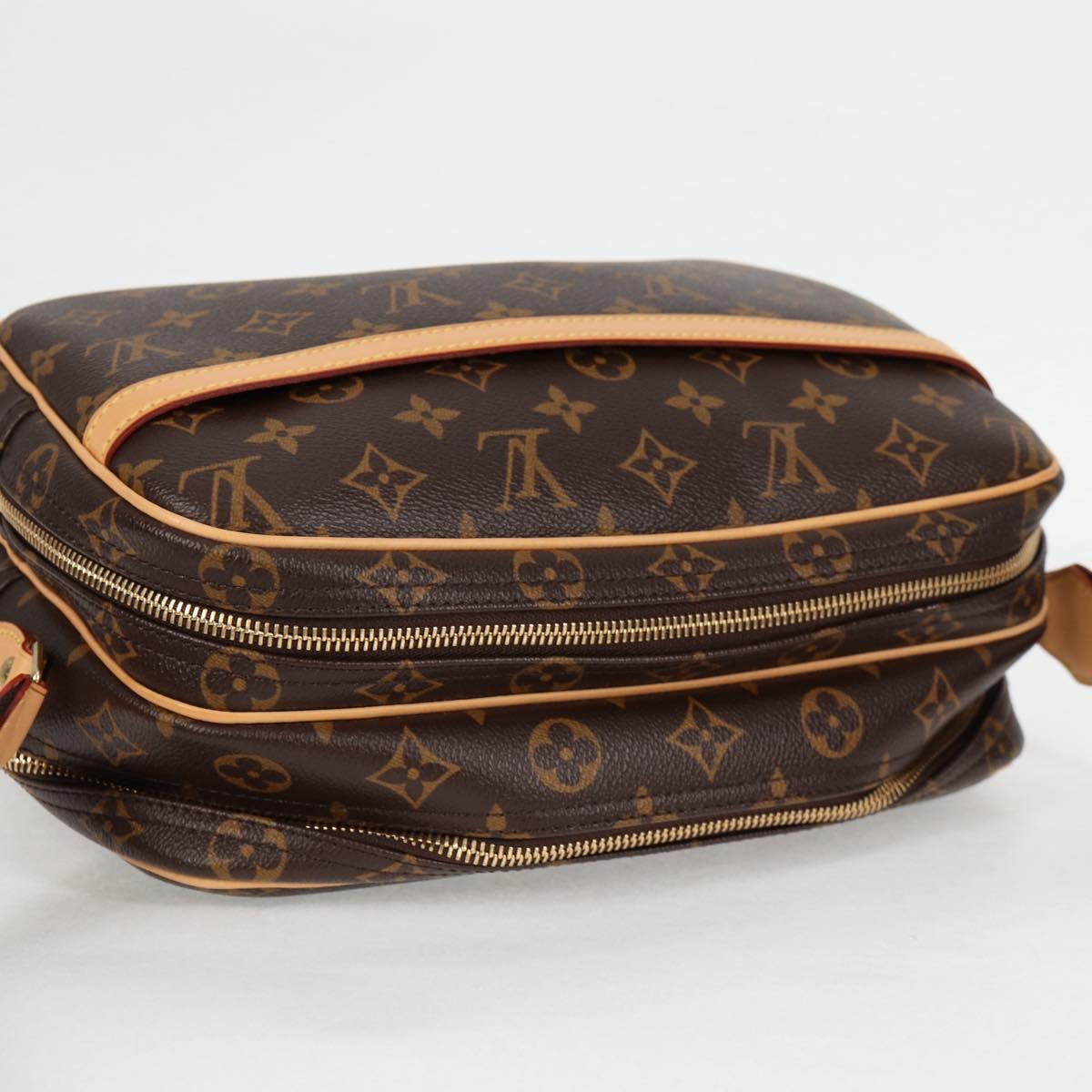 LOUIS VUITTON Monogram Reporter PM Shoulder Bag M45254 LV Auth 127582SV