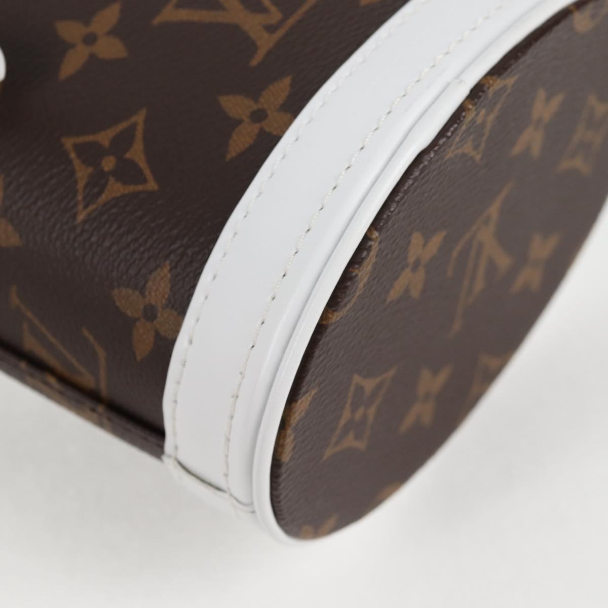 LOUIS VUITTON Monogram Nano Bucket Shoulder Bag M81489 LV Auth 127605M