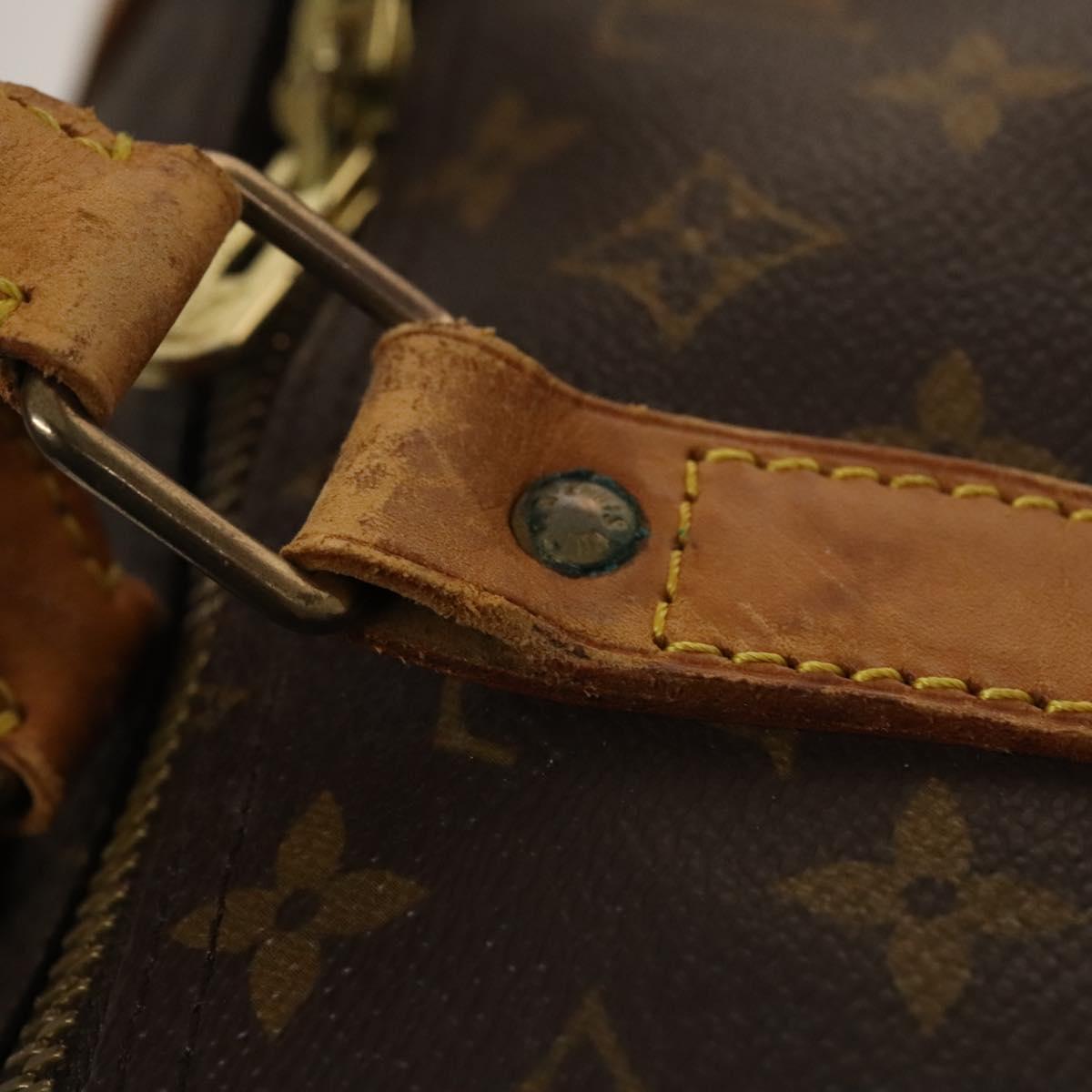 LOUIS VUITTON Monogram Keepall Bandouliere 60 Boston Bag M41412 LV Auth 127610