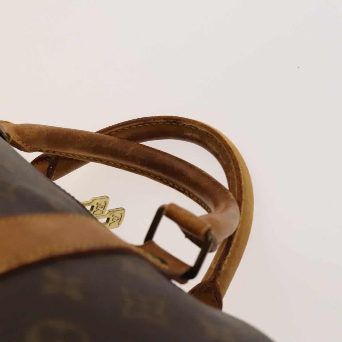 LOUIS VUITTON Monogram Keepall Bandouliere 60 Boston Bag M41412 LV Auth 127610