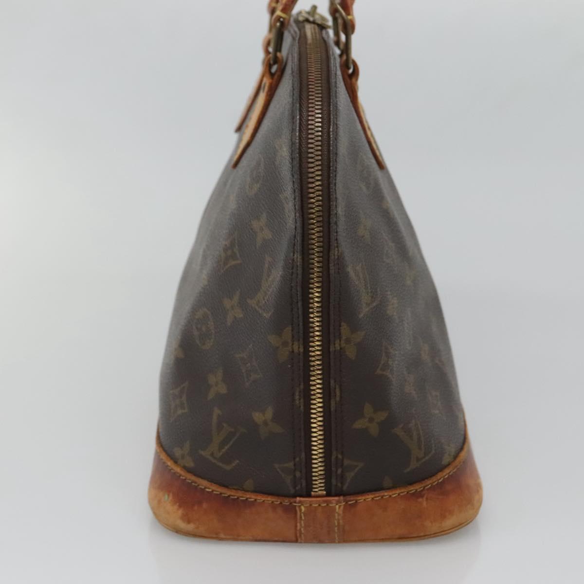 LOUIS VUITTON Monogram Alma Hand Bag M51130 LV Auth 127615