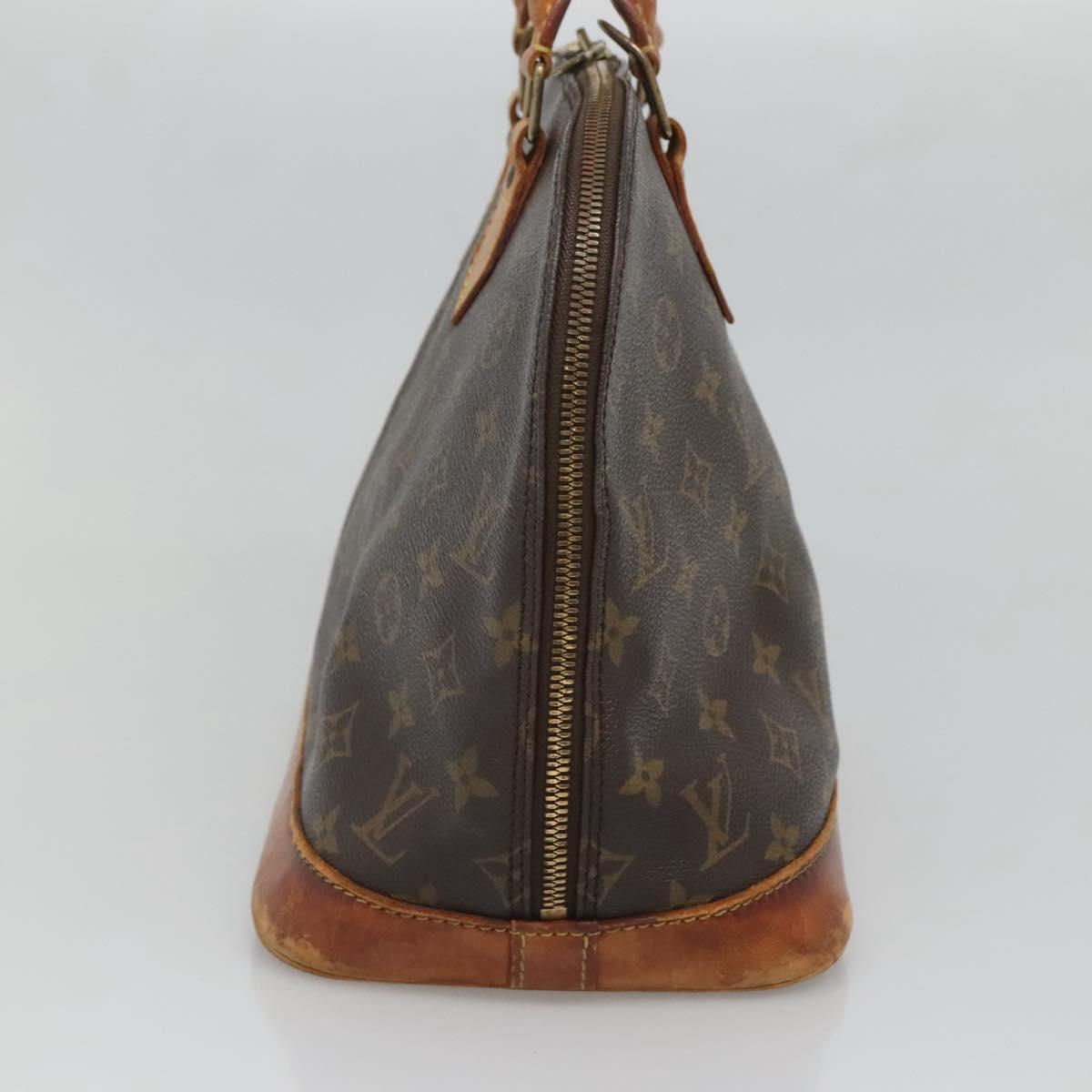 LOUIS VUITTON Monogram Alma Hand Bag M51130 LV Auth 127615