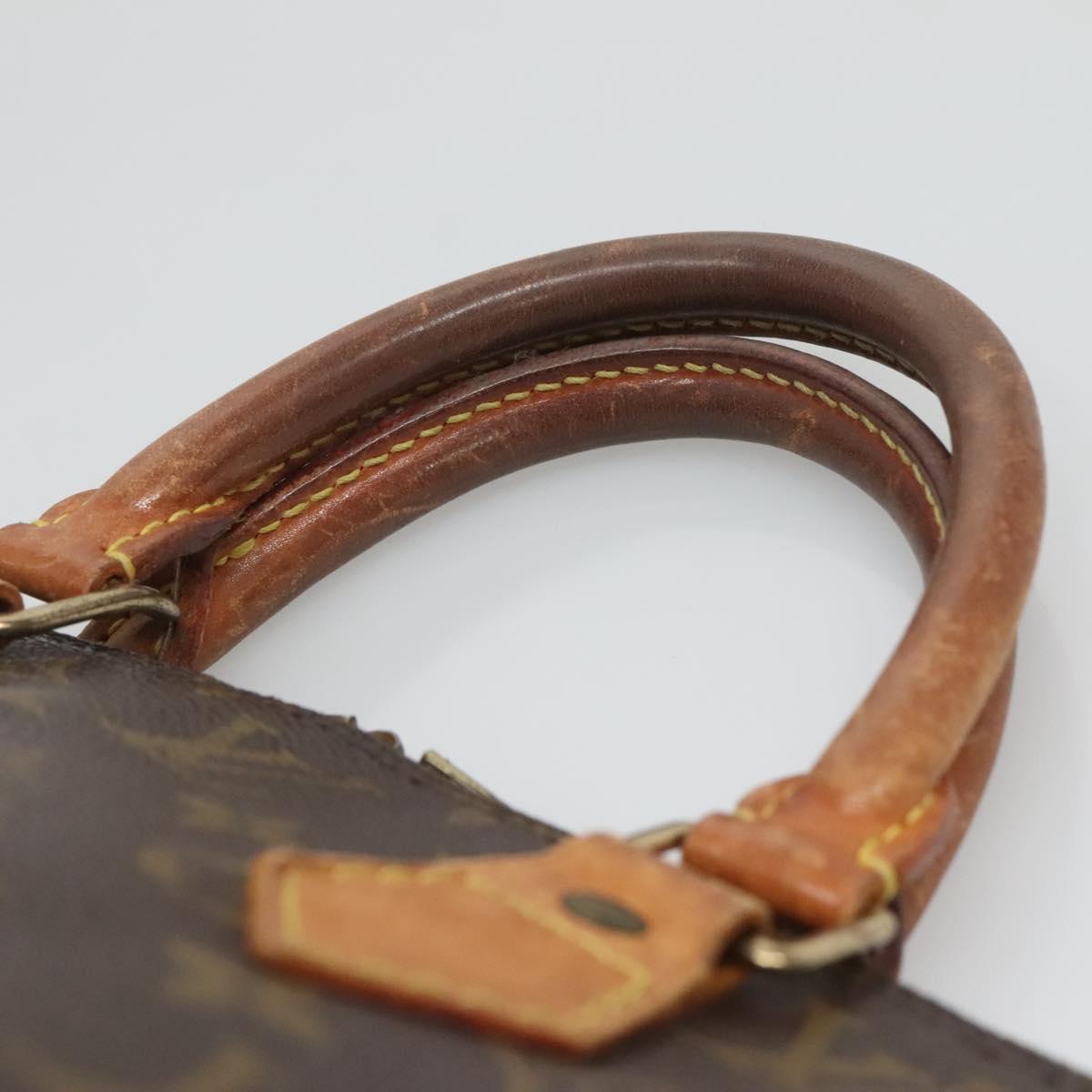 LOUIS VUITTON Monogram Alma Hand Bag M51130 LV Auth 127615