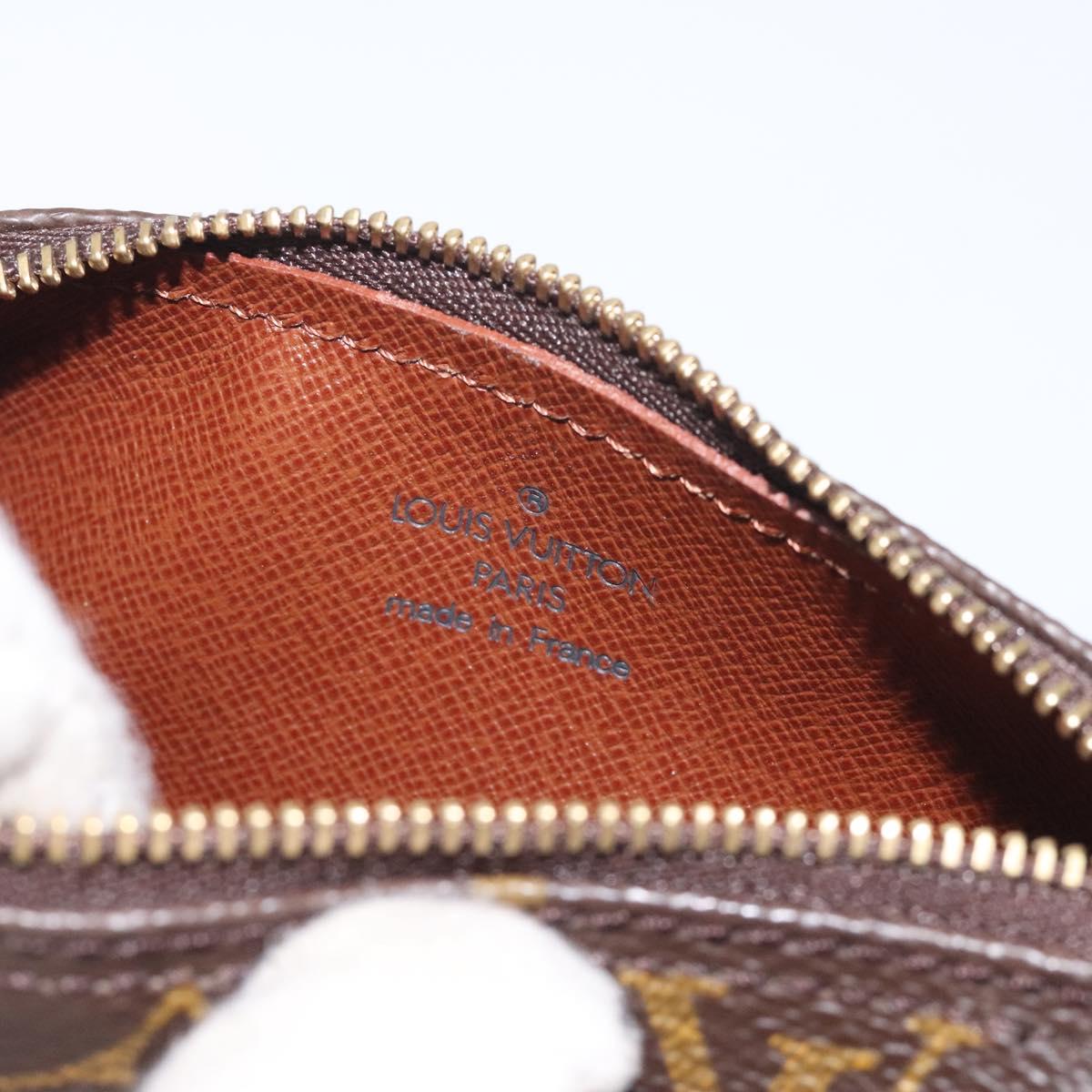 LOUIS VUITTON Monogram Papillon Pouch LV Auth 127629