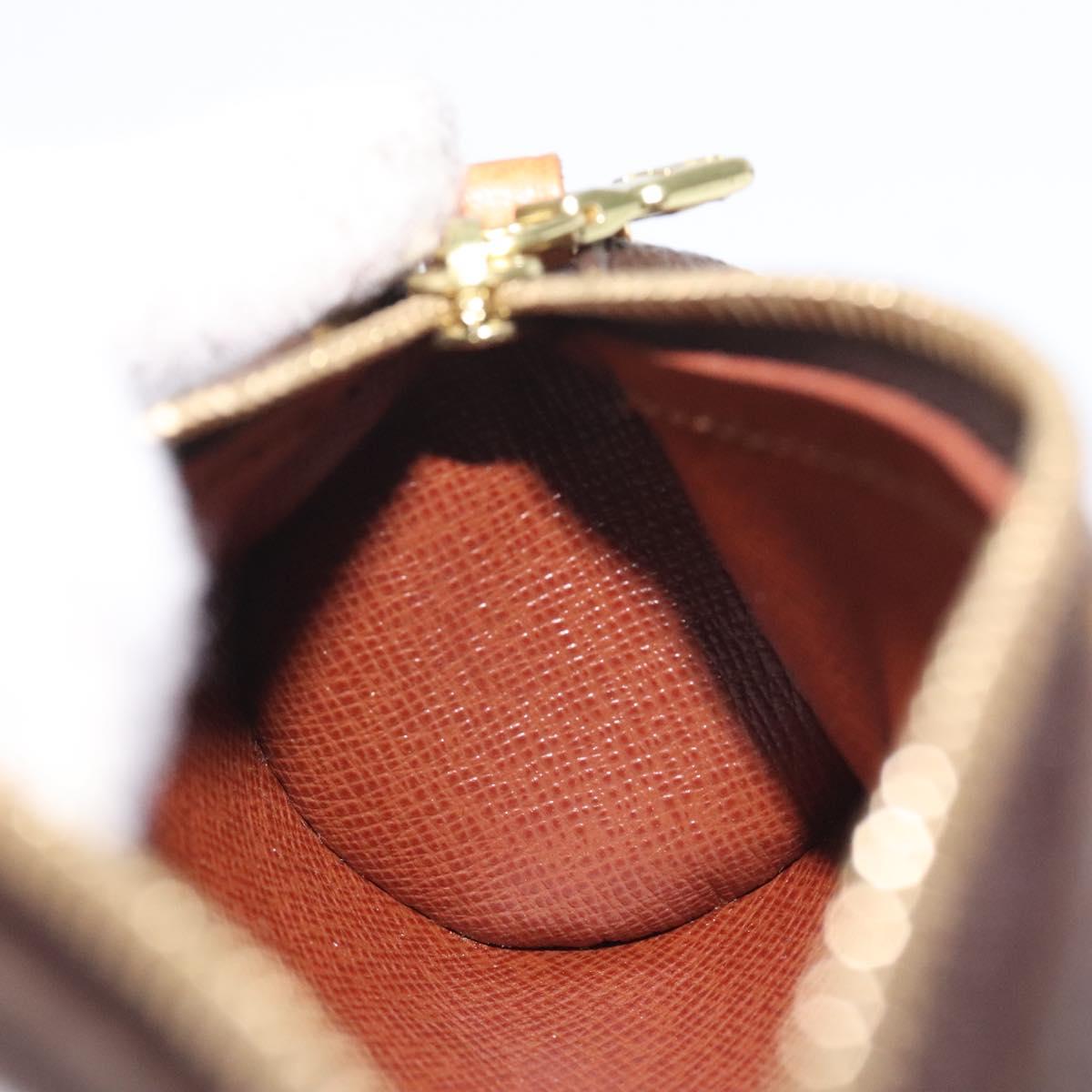 LOUIS VUITTON Monogram Papillon Pouch LV Auth 127629